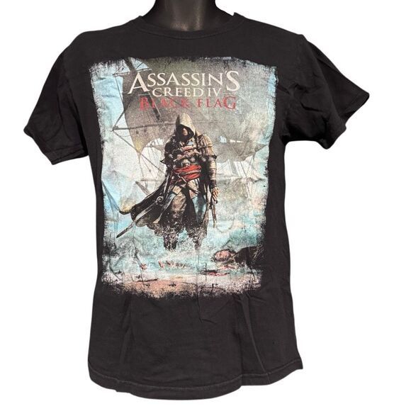 Assassin’s Creed IV 4 Black Flag Edward James Kenway T-Shirt Men’s Small - Picture 1 of 5